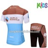 Completo Maglia Ciclismo + Pantaloncino 2018 AG2R La Mondiale Bambino N001
